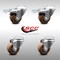 Service Caster 3 Inch SS High Temp Glass Filled Nylon Bolt Hole Caster Set with 2 Lock Brakes SCC-SSBHTTL20S314-GFNSHT-2-S-2 - alternate 4
